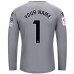 RCD Espanyol Mens Grey Long Sleeve Goalkeeper Soccer Jersey 2023