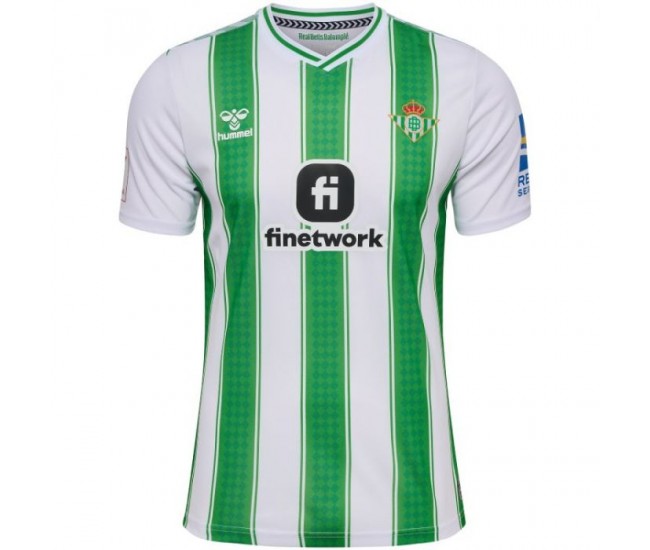 Real Betis Mens Home Soccer Jersey 2023