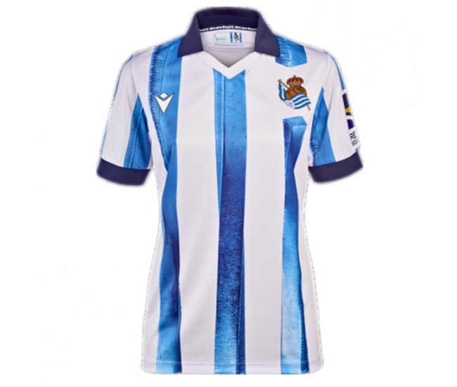 Real Sociedad Womens Home Soccer Jersey 2023