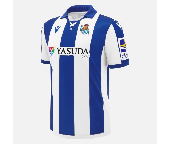 Real Sociedad Men's Home Soccer Jersey 2024