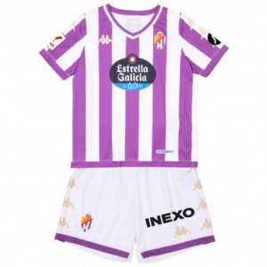 Real Valladolid Kids Home Soccer Kit 2023