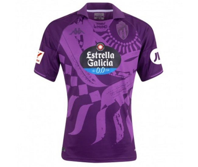 Real Valladolid Mens Away Soccer Jersey 2023