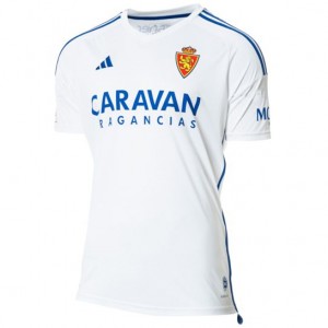 Real Zaragoza Mens Home Soccer Jersey 2023