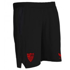 Sevilla Mens Black Soccer Shorts 2023