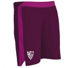 Sevilla Mens Purple Training Soccer Shorts 2023