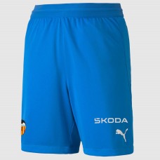 Valencia CF Mens Blue Goalkeeper Soccer Shorts 2023