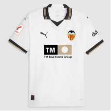 Valencia CF Mens Home Soccer Jersey 2023