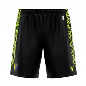 Cádiz CF Mens Black Goalkeeper Soccer Shorts 2023