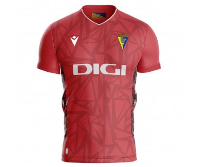 Cádiz CF Mens Red Goalkeeper Soccer Jersey 2023