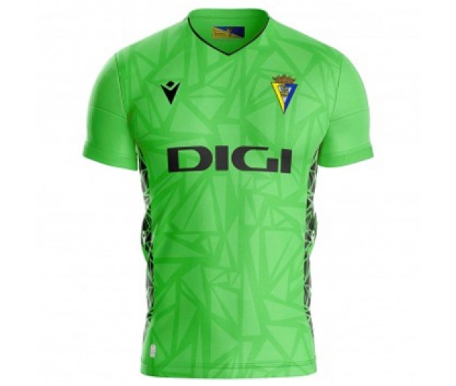 Cádiz CF Mens Green Goalkeeper Soccer Jersey 2023