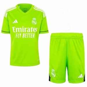 Real Madrid Kids Goalkeeper Soccer Kit 2023