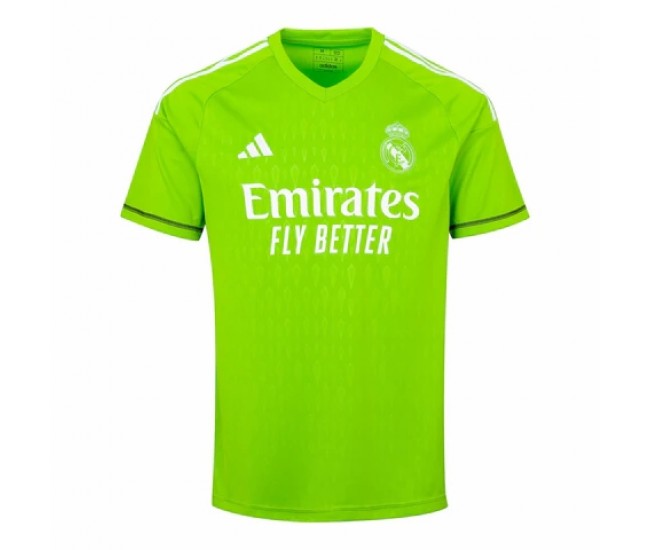 Real Madrid Mens Goalkeeper Soccer Jersey 2023