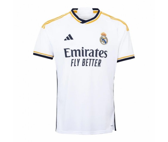 Real Madrid Mens Home Soccer Jersey 2023