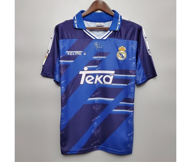 Real Madrid Men Away Retro Soccer Jersey 1994