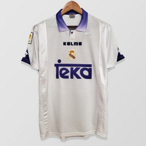 Real Madrid Men Home Retro Soccer Jersey 1997