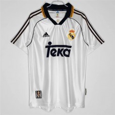 Real Madrid Men Home Retro Soccer Jersey 1999