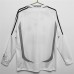 Real Madrid Men Long Sleeve Home Retro Soccer Jersey 2006