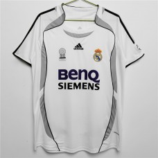 Real Madrid Men Home Retro Soccer Jersey 2006