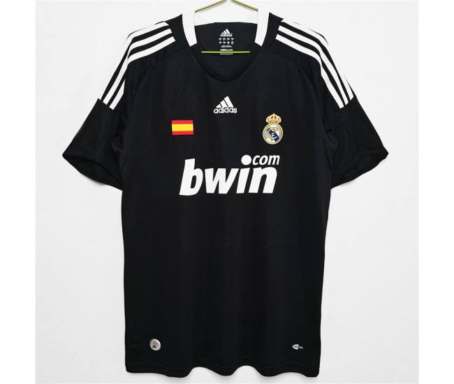 Real Madrid Men Away Retro Soccer Jersey 2008