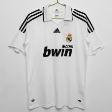 Real Madrid Men Home Retro Jersey 2008