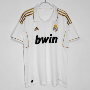 Real Madrid Men Home Retro Soccer Jersey 2011