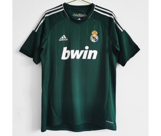 Real Madrid Men Third Retro Soccer Jersey 2012