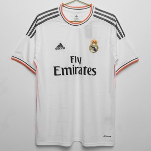 Real Madrid Men Home Retro Soccer Jersey 2013