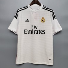 Real Madrid Men Home Retro Soccer Jersey 2014