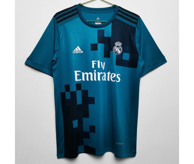 Real Madrid Men Third Retro Soccer Jersey 2017