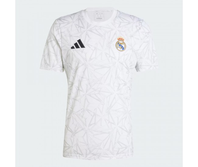 Real Madrid Men's Pre Match Soccer Jersey 2024