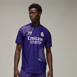 Real Madrid Men's Dark Purple Fourth Match Soccer Jersey 2023