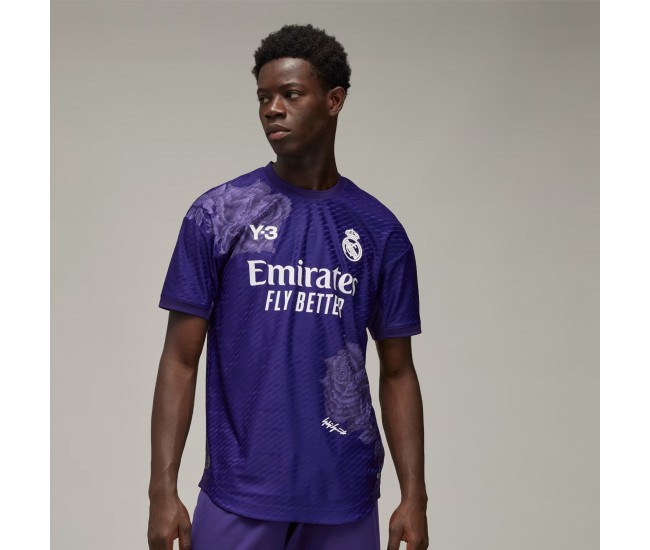 Real Madrid Men's Dark Purple Fourth Match Soccer Jersey 2023