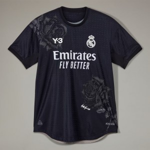 Real Madrid Men's Black Fourth Soccer Jersey 2023