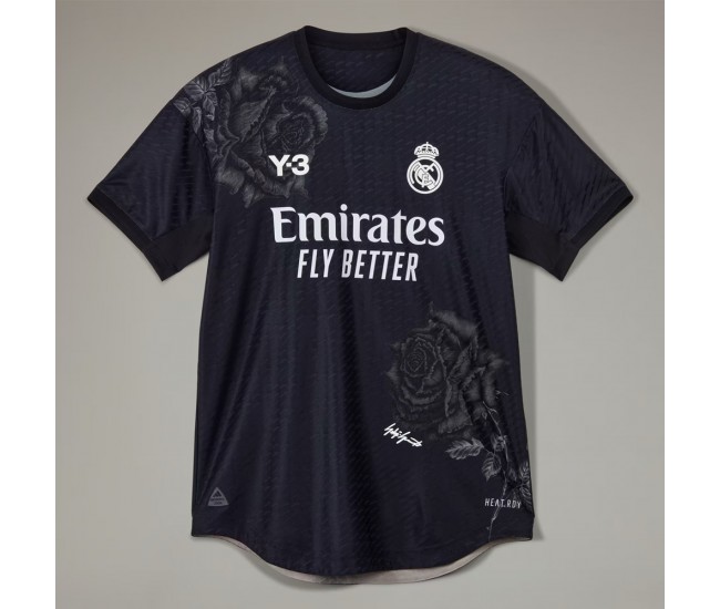 Real Madrid Men's Black Fourth Soccer Jersey 2023