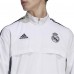 Real Madrid Mens Presentation Soccer Jacket White 2023