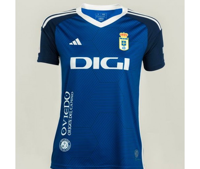 Real Oviedo Womens Home Soccer Jersey 2023