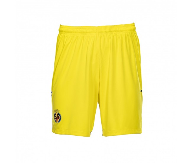 Villarreal CF Mens Home Soccer Shorts 2023