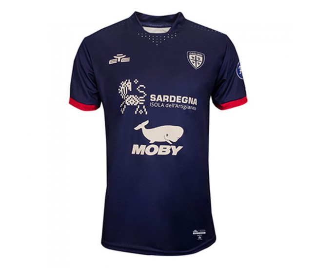 Cagliari Calcio Mens Third Soccer Jersey 2023