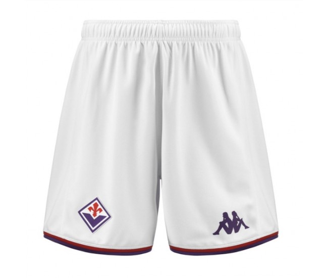 Fiorentina Mens Away Soccer Shorts 2023