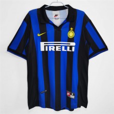 Inter Milan Men Home Retro Soccer Jersey 1998 