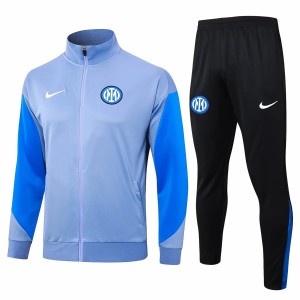 Inter Milan Blue Training Presentation Soccer Tracksuit 2024