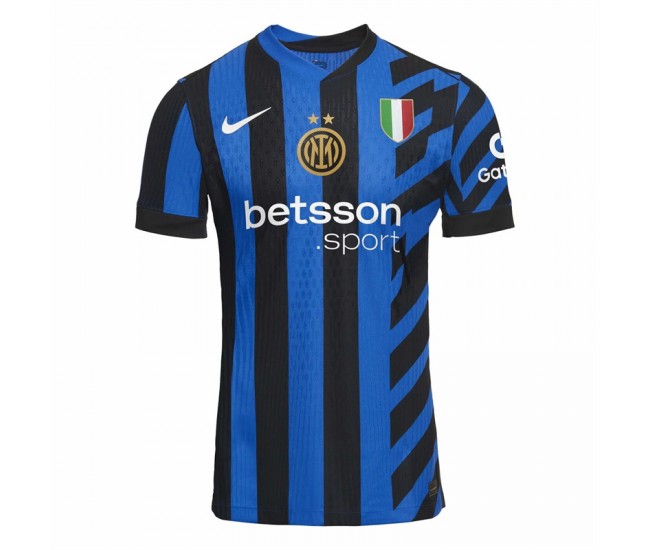 Inter Milan Mens Home Soccer Jersey 2024