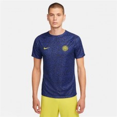 Inter Milan Mens Pre Match Training Soccer Jersey 2023