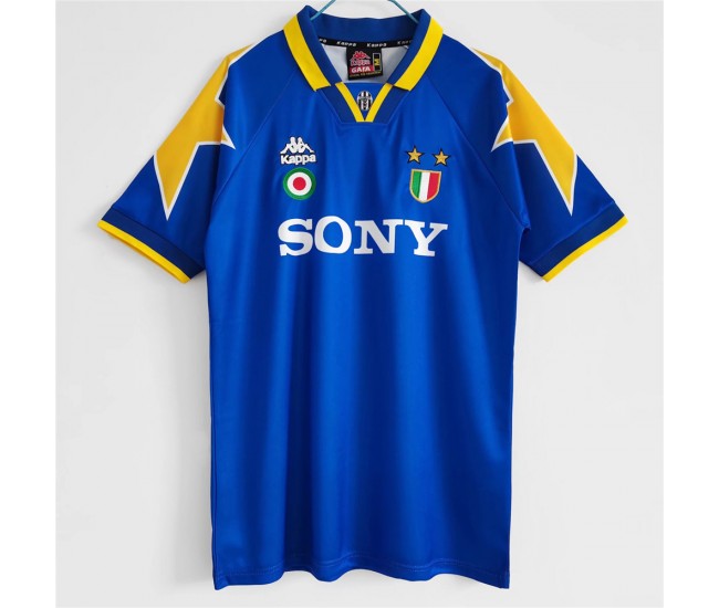 Juventus Men Away Retro Soccer Jersey 1995