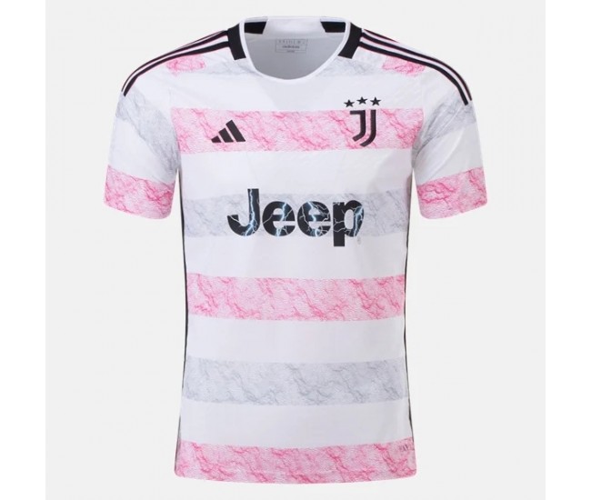 Juventus Mens Away Soccer Jersey 2023