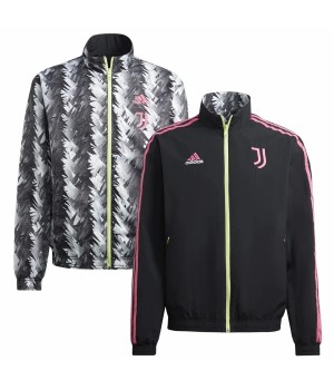 Juventus Mens Reversible Anthem Soccer Jacket 2023