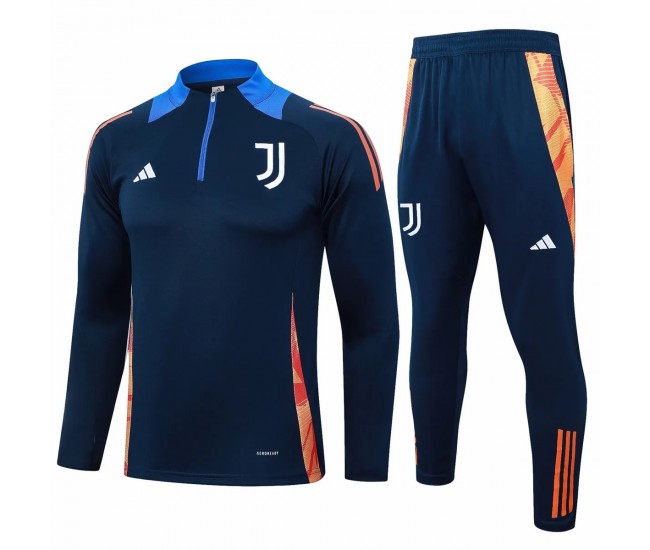 Juventus Navy Training Technical Soccer Tracksuit 2024