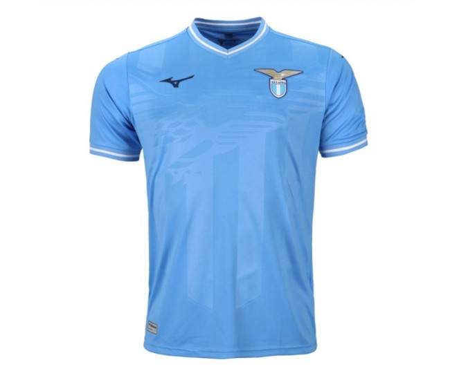 Lazio Mens Home Soccer Jersey 2023