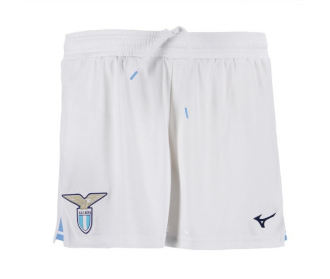 Lazio Womens Home Soccer Shorts 2023