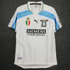 SS Lazio Men Centenary Retro Soccer Jersey 2000